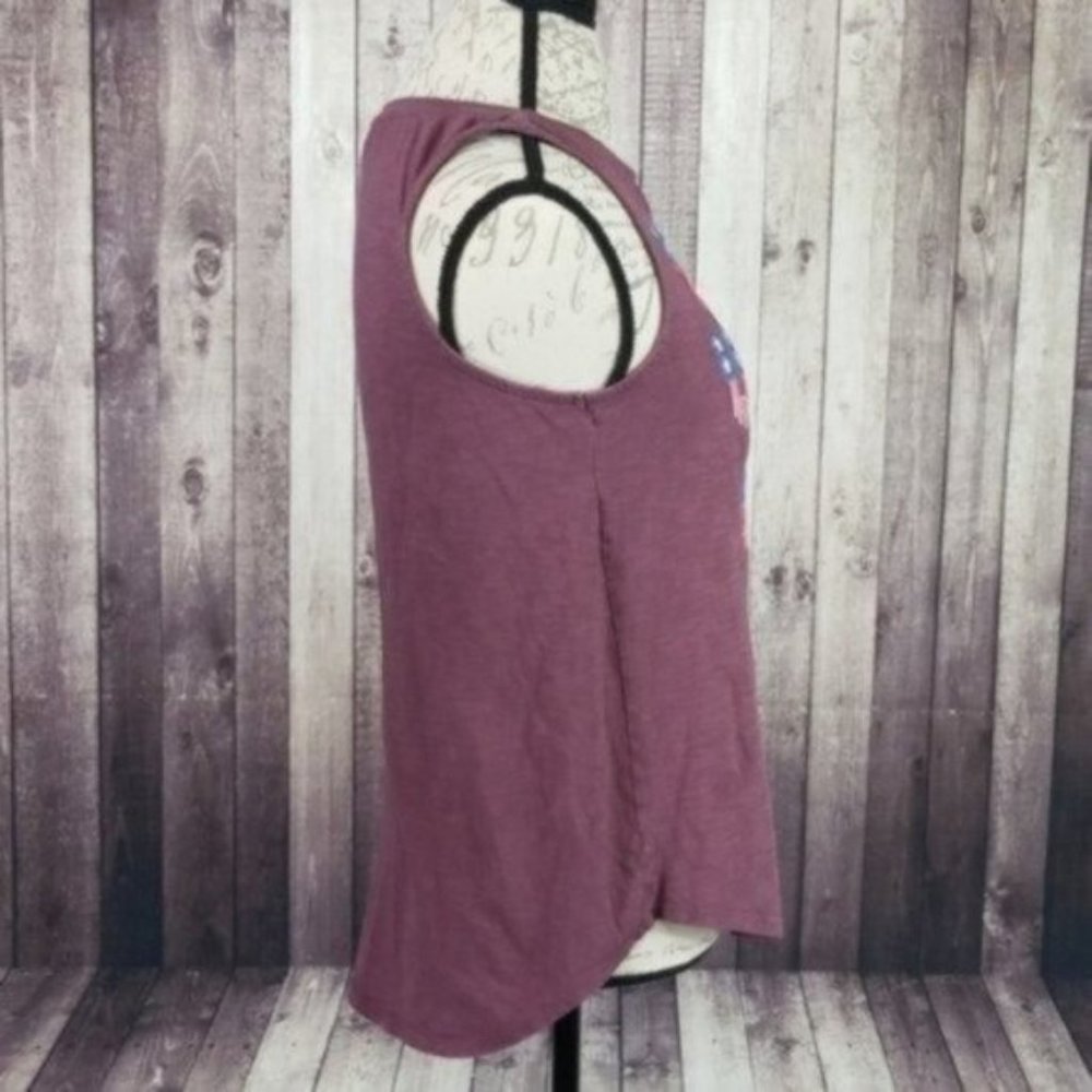 Lucky Brand Light Up The Night Sky Embroidered Cotton Tank Top - Picture 3 of 6